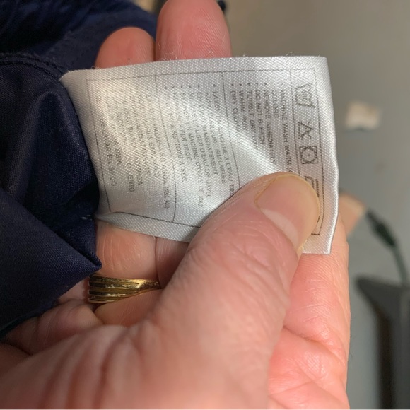 VTG Nike Windbreaker Nylon Track pant Wide Leg Convertible Zip Off Shorts Sz L - Picture 11 of 16